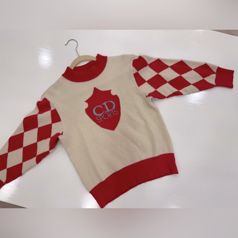 VINTAGE CHRISTIAN DIOR SPORTS SWEATER